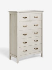 Grey Oakham Oak Effect 6 Drawer Chest of Drawers - Image 5 of 8