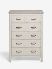 Grey Oakham Oak Effect 6 Drawer Chest of Drawers - Image 7 of 8