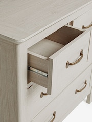 Grey Oakham Oak Effect 8 Drawer Chest of Drawers - Image 4 of 8