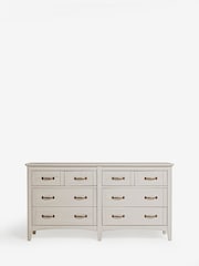 Grey Oakham Oak Effect 8 Drawer Chest of Drawers - Image 8 of 8