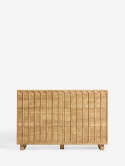 Mid Natural Floyd Mango Effect 6 Drawer Chest of Drawers - Image 5 of 9