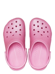Crocs Pink Kids Classic Clogs - Image 5 of 7