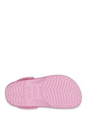 Crocs Pink Kids Classic Clogs - Image 7 of 7