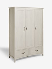 Grey Oakham Oak Effect Triple, 2 Drawers Wardrobe - Image 7 of 8
