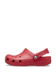 Varsity розовый - Crocs Детский унисекс Классическое сабо - Изображение 2 из 8