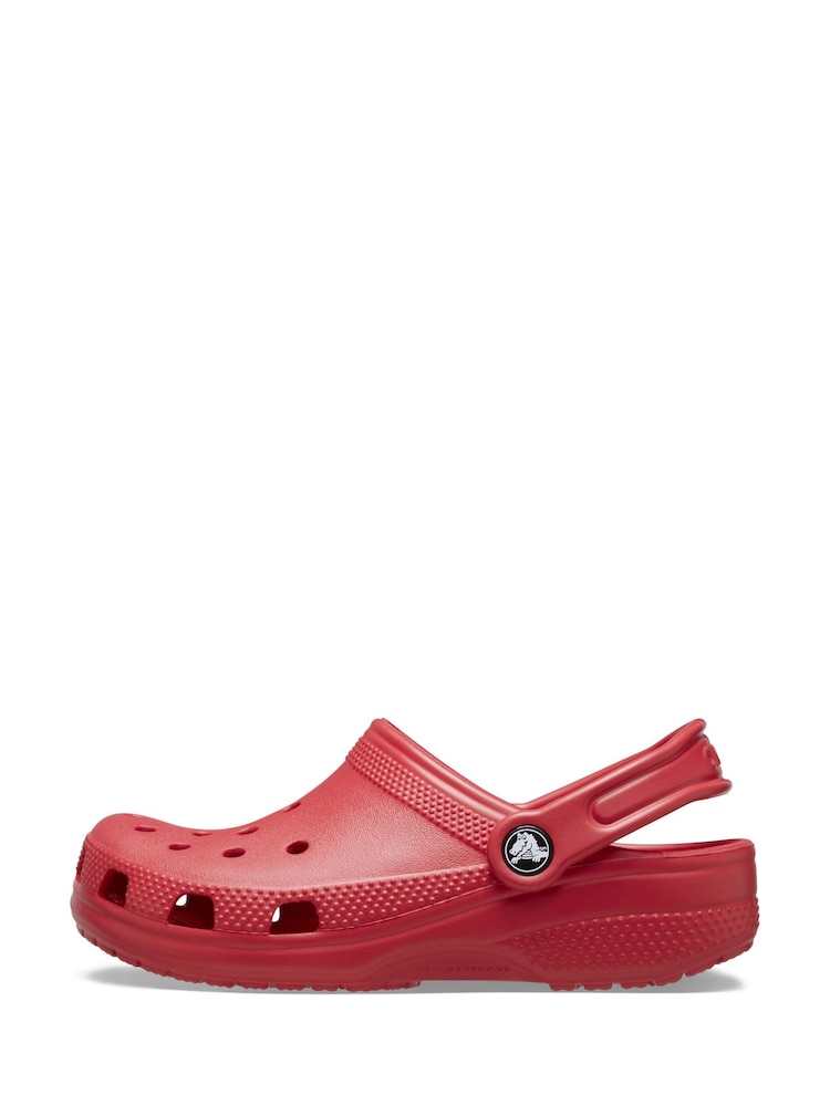 Varsity розовый - Crocs Детский унисекс Классическое сабо - Изображение 2 из 8