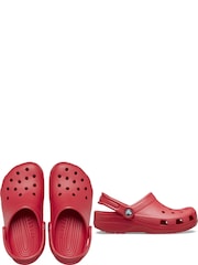 Varsity розовый - Crocs Детский унисекс Классическое сабо - Изображение 5 из 8
