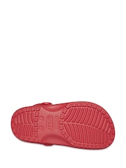 Varsity розовый - Crocs Детский унисекс Классическое сабо - Изображение 8 из 8
