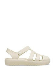 Crocs Cream Kids Fisherman Sandals - Image 1 of 7