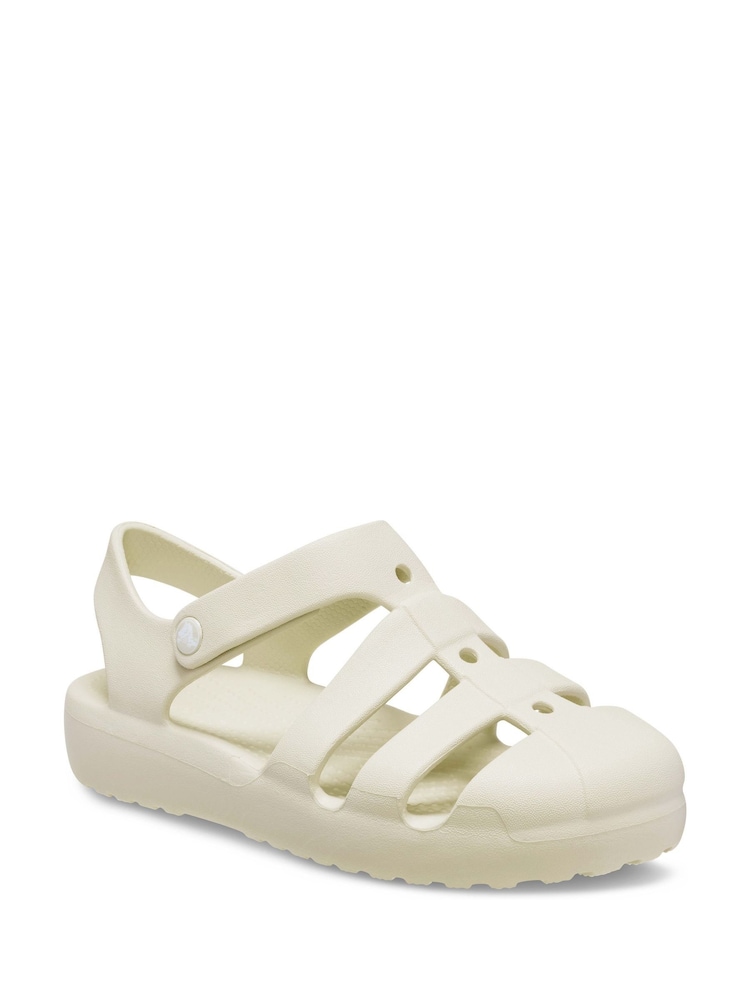 Crocs Cream Kids Fisherman Sandals - Image 3 of 7
