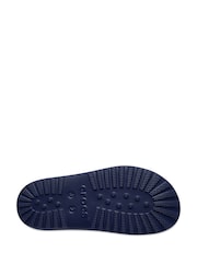 Crocs Navy Kids Fisherman Sandals - Image 7 of 7