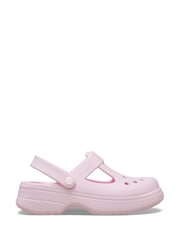 Crocs Pink Milk Kids MJ Clogs - Image 1 of 7