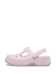 Crocs Pink Milk Kids MJ Clogs - Image 2 of 7