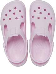 Crocs Pink Milk Kids MJ Clogs - Image 6 of 7