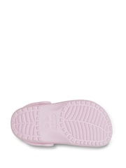 Crocs Pink Kids Floral Cut Out Clogs - Image 7 of 7
