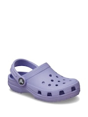 Мистическим пурпурным - Crocs классические сабо для малышей - Изображение 3 из 7
