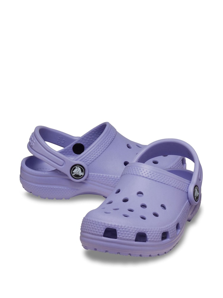 Crocs Mystic Purple Toddler Classic Clogs - Image 4 of 7