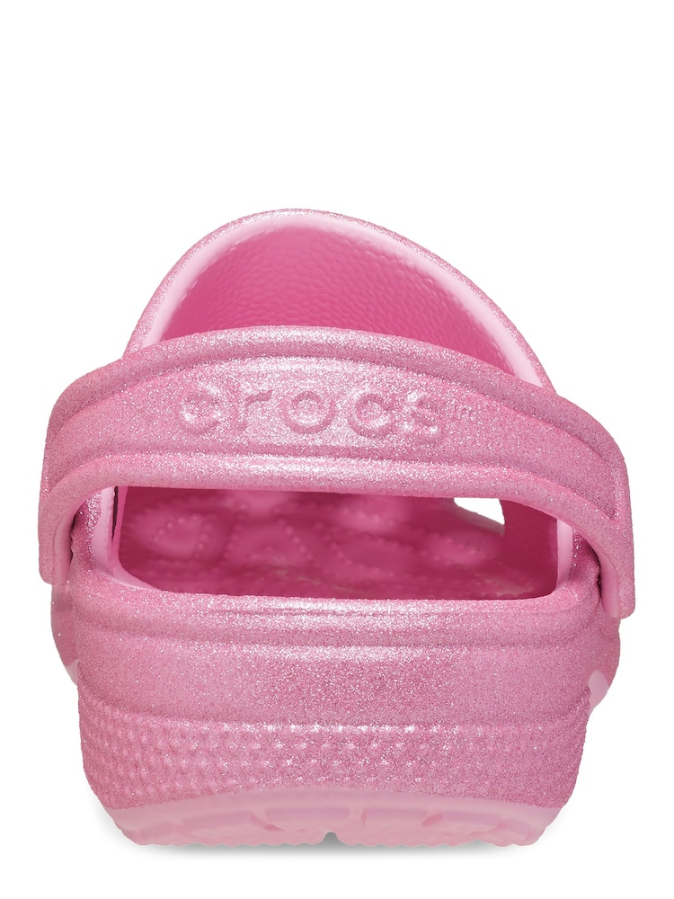Crocs Toddler Classic Glitter Clog Shoes - Image 6 of 7