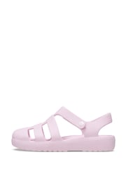 Crocs Pink MIlk Toddler Classic Fisherman Sandals - Image 2 of 7