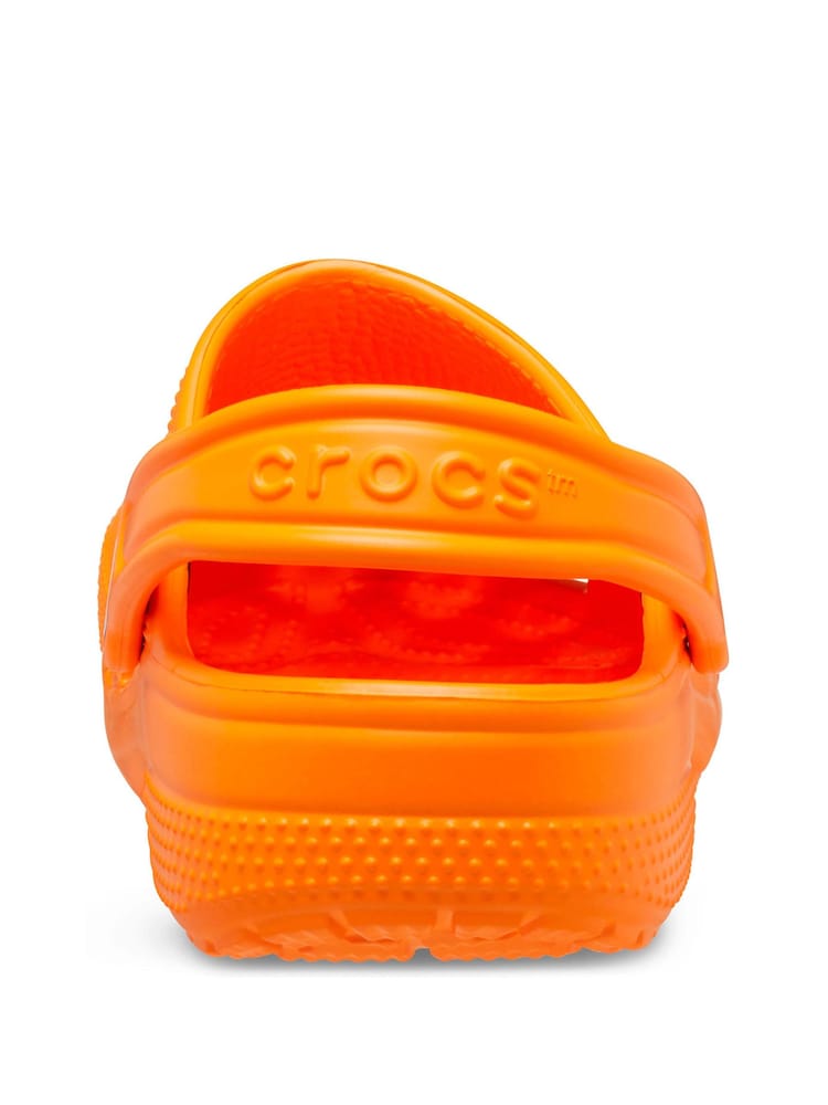 Crocs Orange Zing Toddler Classic Clogs - Image 6 of 7