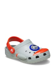 Серый - Crocs Toddler Classic Unicorn сабо - Изображение 3 из 7