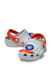 Серый - Crocs Toddler Classic Unicorn сабо - Изображение 5 из 7