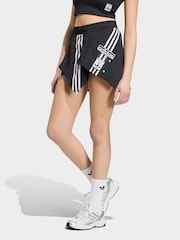 adidas Originals Black Reconstructed Adibreak Mini Skirt - Image 1 of 6