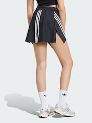 adidas Originals Black Reconstructed Adibreak Mini Skirt - Image 2 of 6