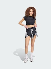 adidas Originals Black Reconstructed Adibreak Mini Skirt - Image 3 of 6