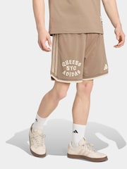 adidas Cream Marvel Spider-Man Mesh Shorts - Image 1 of 6