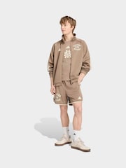 adidas Cream Marvel Spider-Man Mesh Shorts - Image 3 of 6