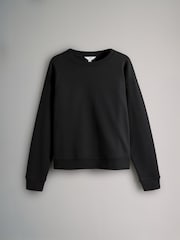The Set Black 2 Piece Sweatshirt / Cuffed Joggers Coord - Image 2 of 6