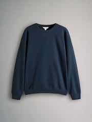 The Set White/Red/Navy Blue 3 Pack Relaxed Crew Neck Sweatshirt - Image 3 of 6