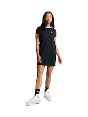 Converse Black Star Chevron Longline 100% Cotton Dress - Image 4 of 5
