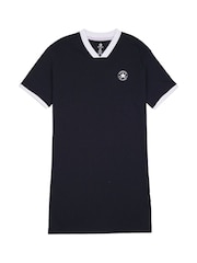 Converse Black Star Chevron Longline 100% Cotton Dress - Image 5 of 5