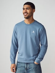 Converse Blue Star Chevron French Terry Sweatshirt - Image 1 of 4