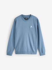 Converse Blue Star Chevron French Terry Sweatshirt - Image 4 of 4
