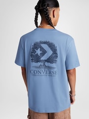 Футболка из 100% хлопка с принтом Converse Think Outside - Image 3 of 5