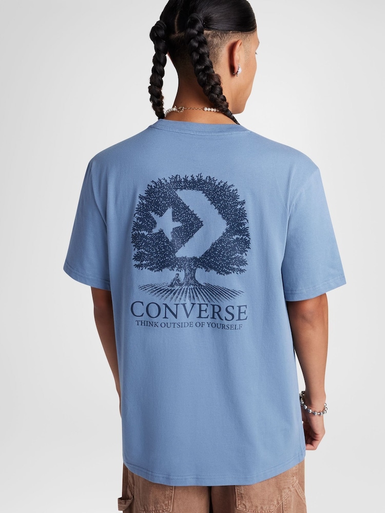 Футболки Converse Think Outside Back Graphic 100% Cotton - Image 3 of 5
