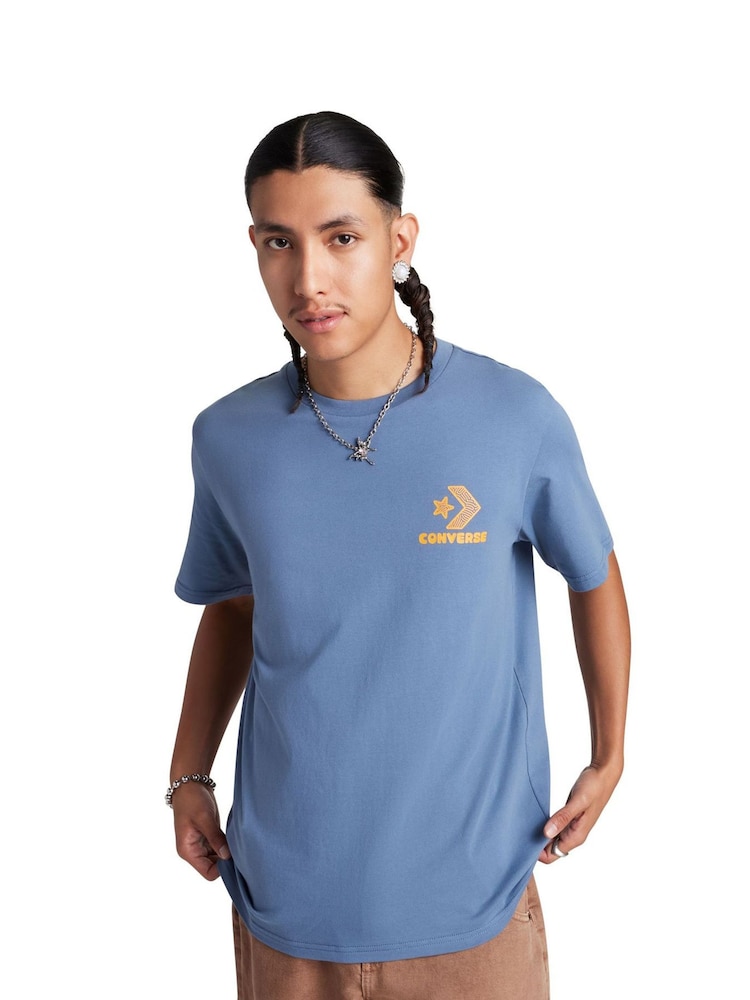 Converse Back Graphic 100% Cotton T-Shirt - Image 2 of 6