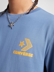 Converse Back Graphic 100% Cotton T-Shirt - Image 4 of 6