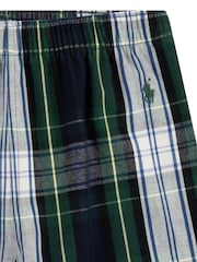 Polo Ralph Lauren Grey T-Shirt & Woven Check 100% Cotton Pyjama Set - Image 3 of 4