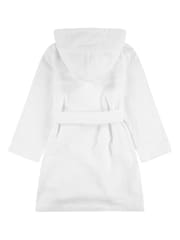 Polo Ralph Lauren White 100% Cotton Plush Terry Bath Robe Dressing Gown - Image 2 of 4