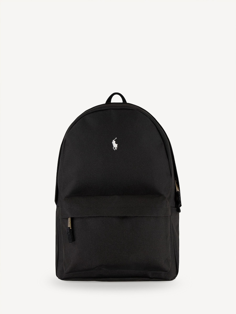 Schwarz - Polo Ralph Lauren Rucksack im Colourblock-Design mit Logo - Bild 1 von 10