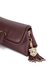 Dune London Burgundy Chelsea Pillow Shoulder Bag - Image 4 of 5