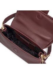 Dune London Burgundy Chelsea Pillow Shoulder Bag - Image 5 of 5