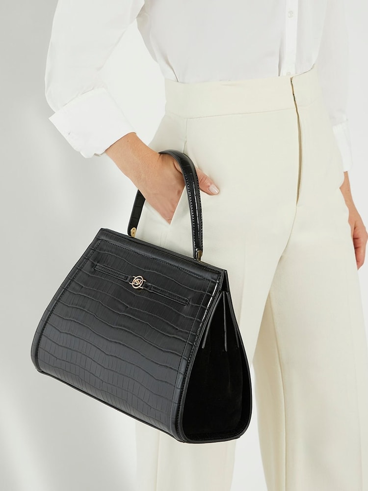 Dune London Black Dante L Large Top Handle Lady Bag - Image 4 of 4