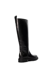 Dune London Black Tilings Knee High Boots - Image 4 of 6