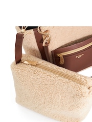 Dune London Natural Duckie Medium Bucket Bag - Image 5 of 5