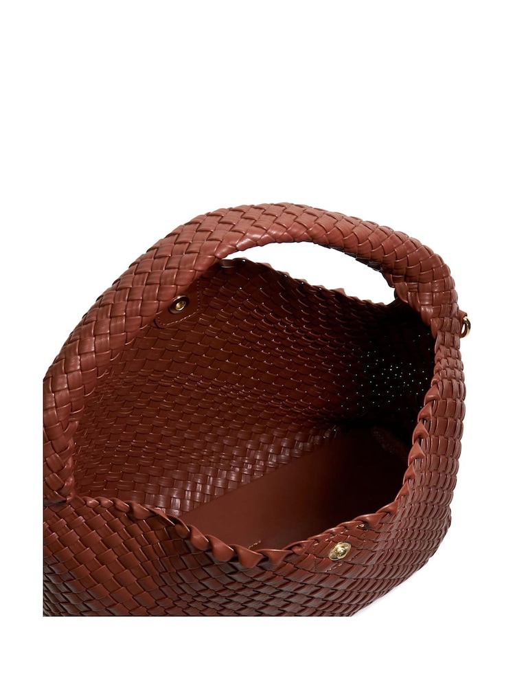 Dune London Natural Deliberate Xl Woven Slouch Bag - Image 6 of 6 Dune London Natural Deliberate Xl Woven Slouch Bag - Image 6 of 6